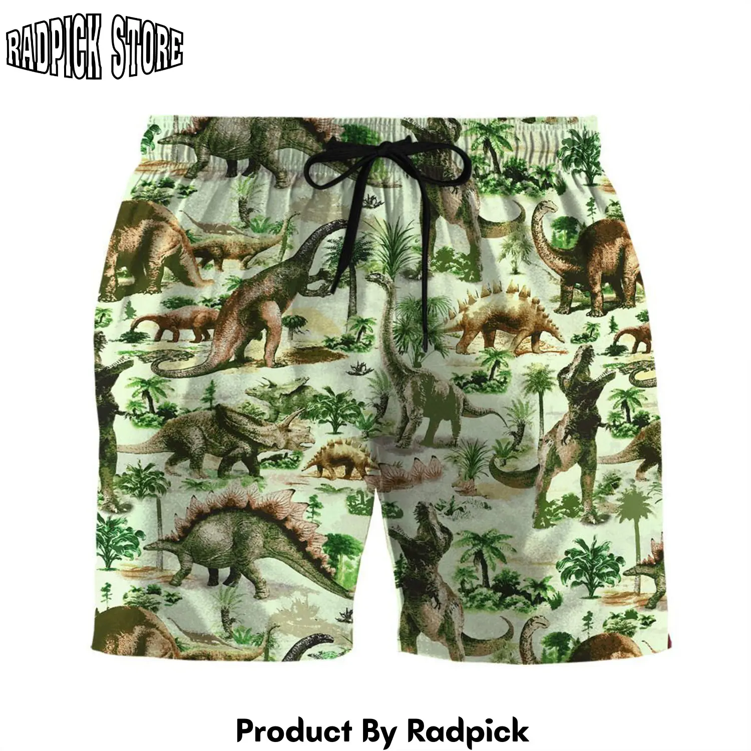 Radpick 3d dinosaur beach shorts k00 rp631809